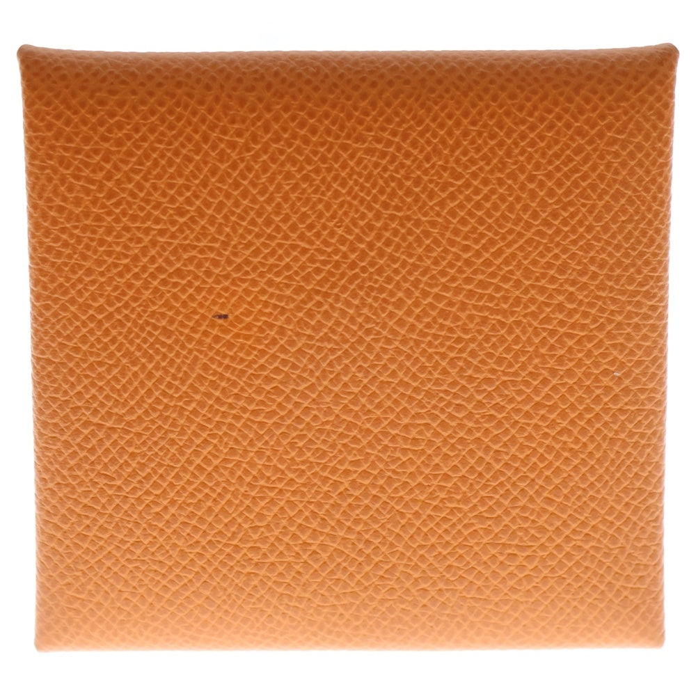 HERMES(エルメス) バスティア 小物入れ コインケース オレンジ ヴォーエプソン W刻印 レディース