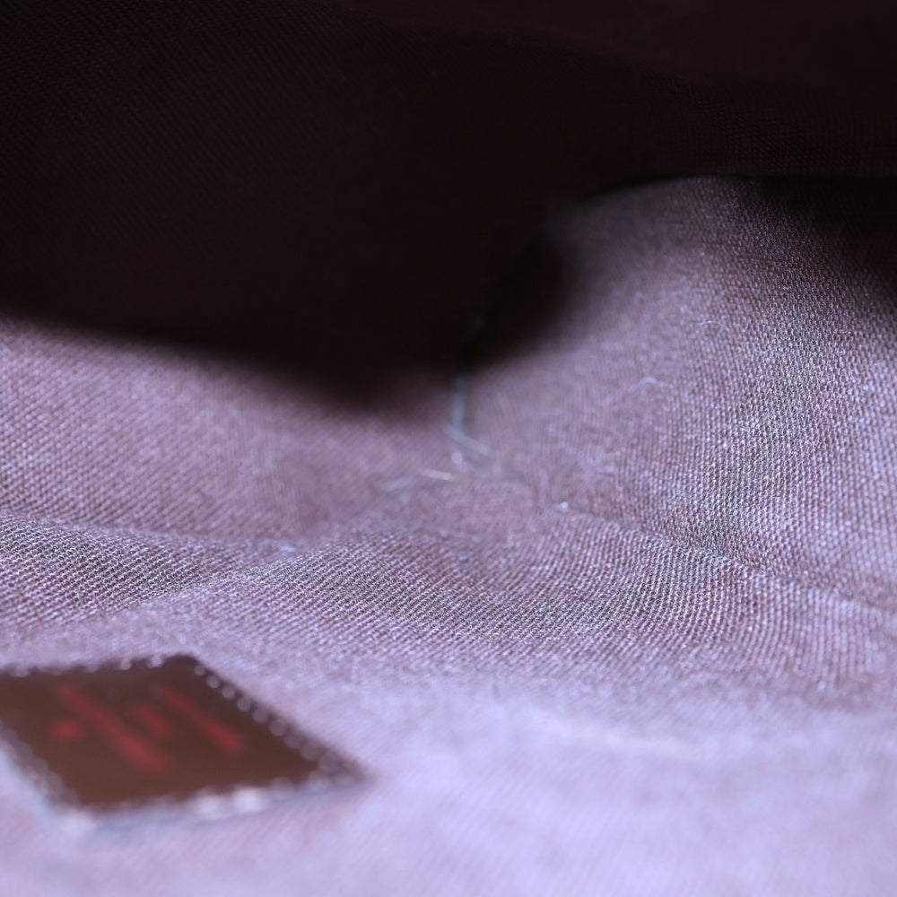 LOUIS VUITTON(ルイヴィトン) ダミエ ジェロニモス ウエストバッグ ボディバッグ ショルダーバッグ ブラウン レザー×PVC N51994 ゴールド金具 レディース