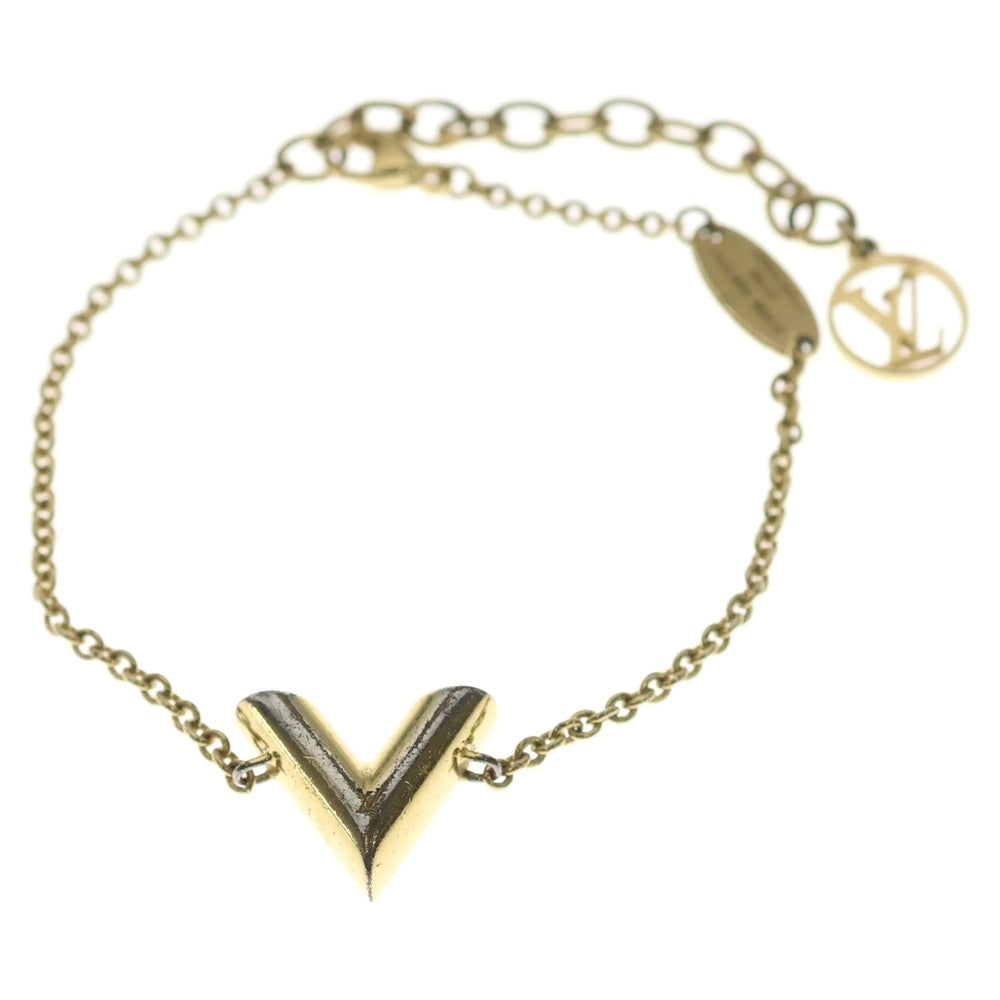 LOUIS VUITTON(ルイヴィトン) エセンシャルV ブレスレット チェーン ゴールド GP M61084 レディース