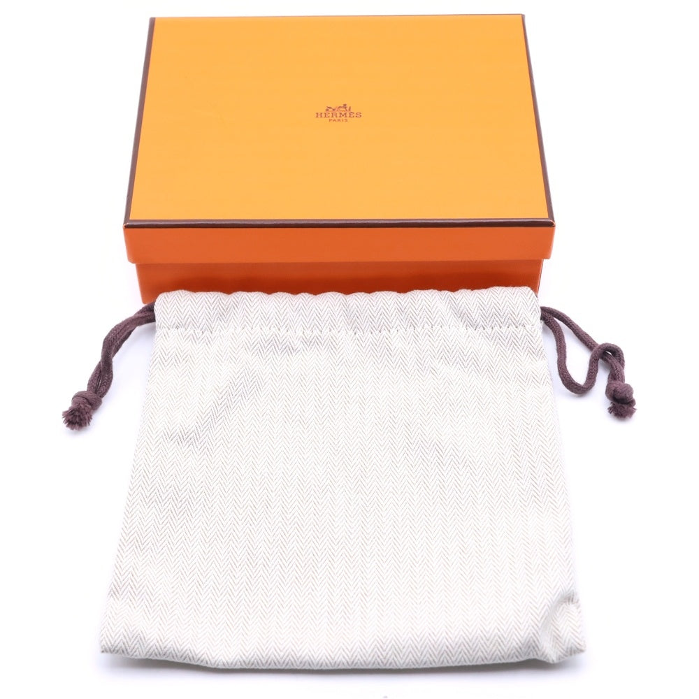 HERMES(エルメス) コンスタンススリム ブルーネイビー ヴォーエプソン ゴールド金具 W刻 コンパクトウォレット レディース