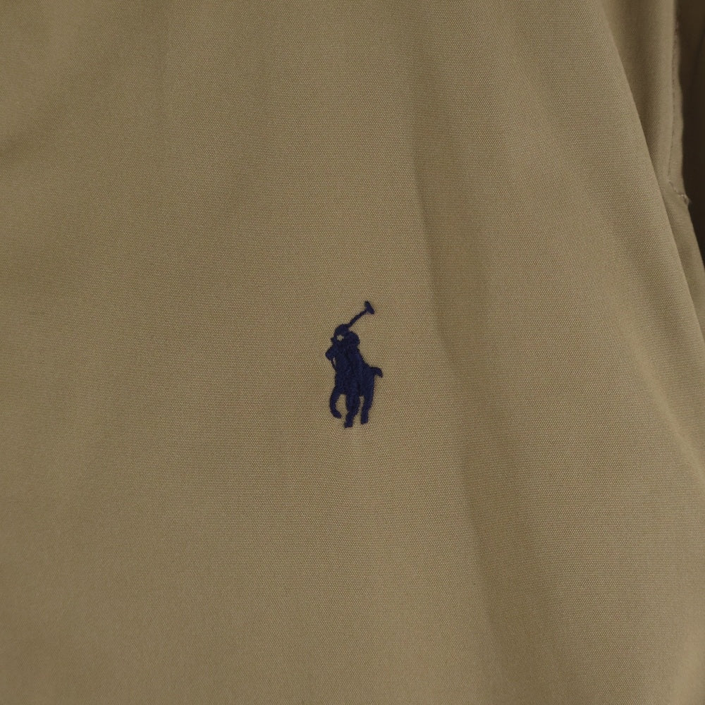 POLO RALPH LAUREN(ポロラルフローレン) スタンドカラー ジップアップブルゾン ベージュ レディース