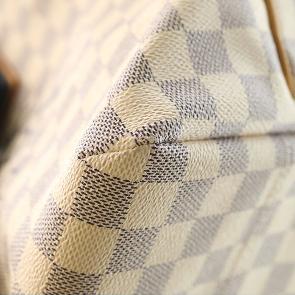 LOUIS VUITTON(ルイヴィトン) ダミエ アズール プランソレイユ・カバPM トートバッグ ハンドバッグ ベージュ PVCレザー N41179 レディース