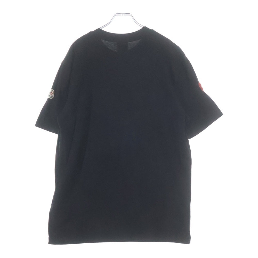 MONCLER(モンクレール) 22AW ×MARVEL SPIDERMAN マーベル スパイダーマン プリント半袖Tシャツ カットソー ブラック H20918C00004 8390T