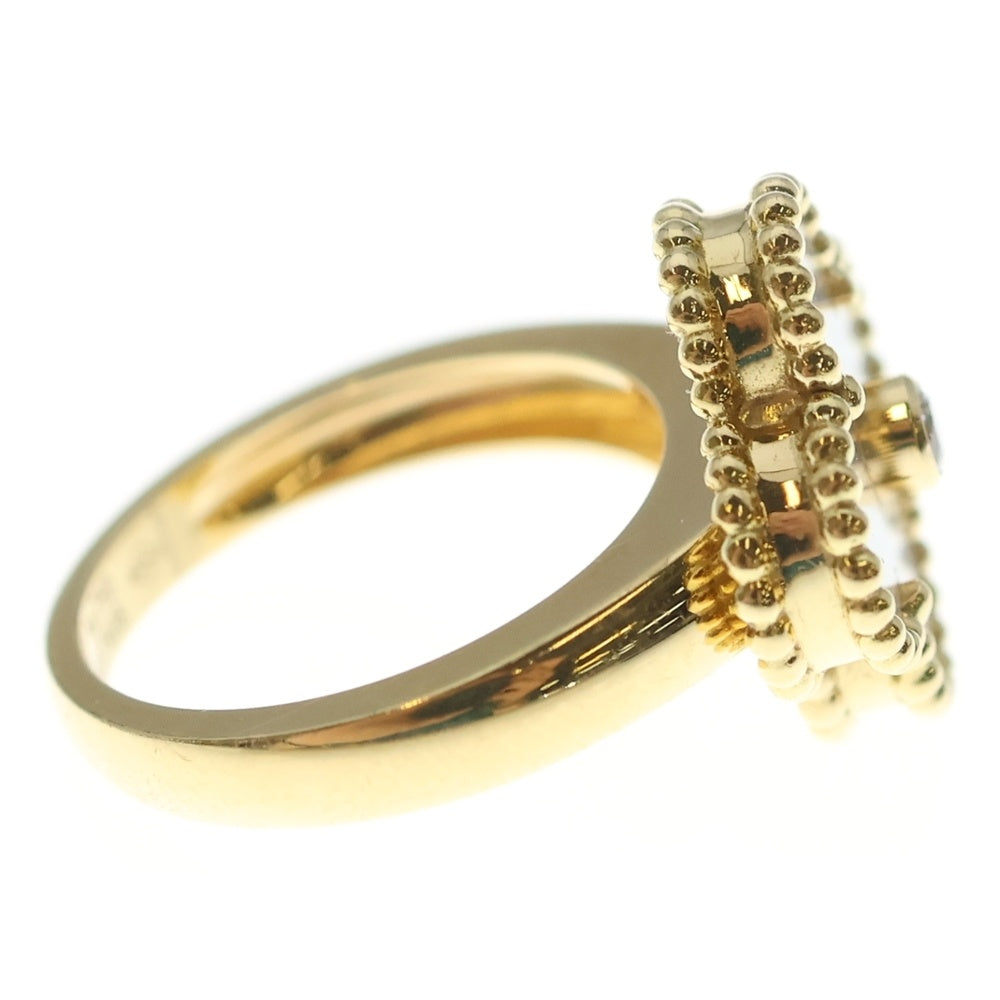 Van Cleef & Arpels(ヴァンクリーフアンドアーペル) ヴィンテージアルハンブラ 1Pダイヤ Au750 K18 YG イエローゴールド ペンダント VCARA41148 レディース