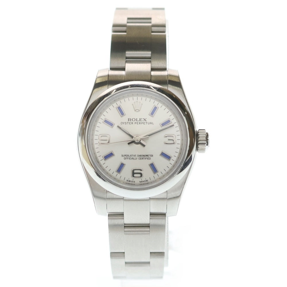 ROLEX(ロレックス) 176200 オイスターパーペチュアル26 シルバー文字盤 SS/AT ステンレス 自動巻き