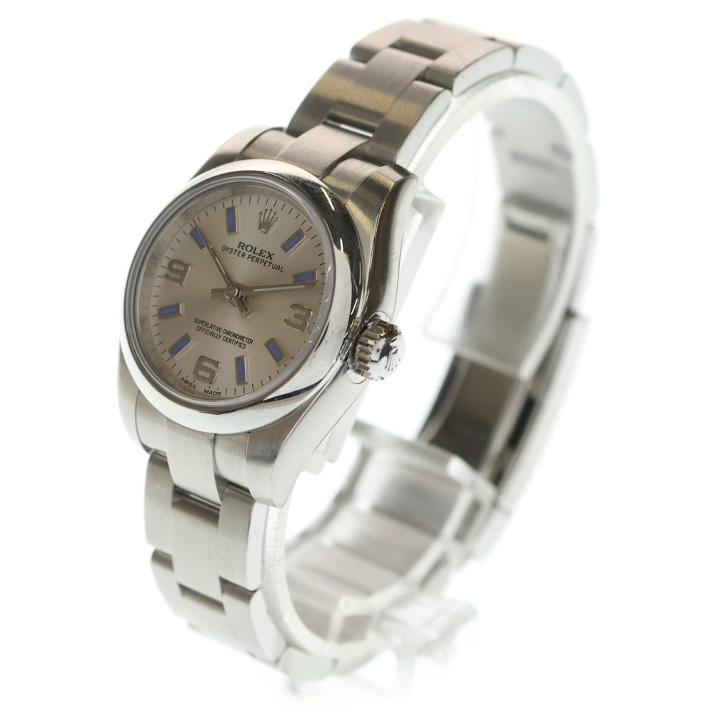 ROLEX(ロレックス) 176200 オイスターパーペチュアル26 シルバー文字盤 SS/AT ステンレス 自動巻き