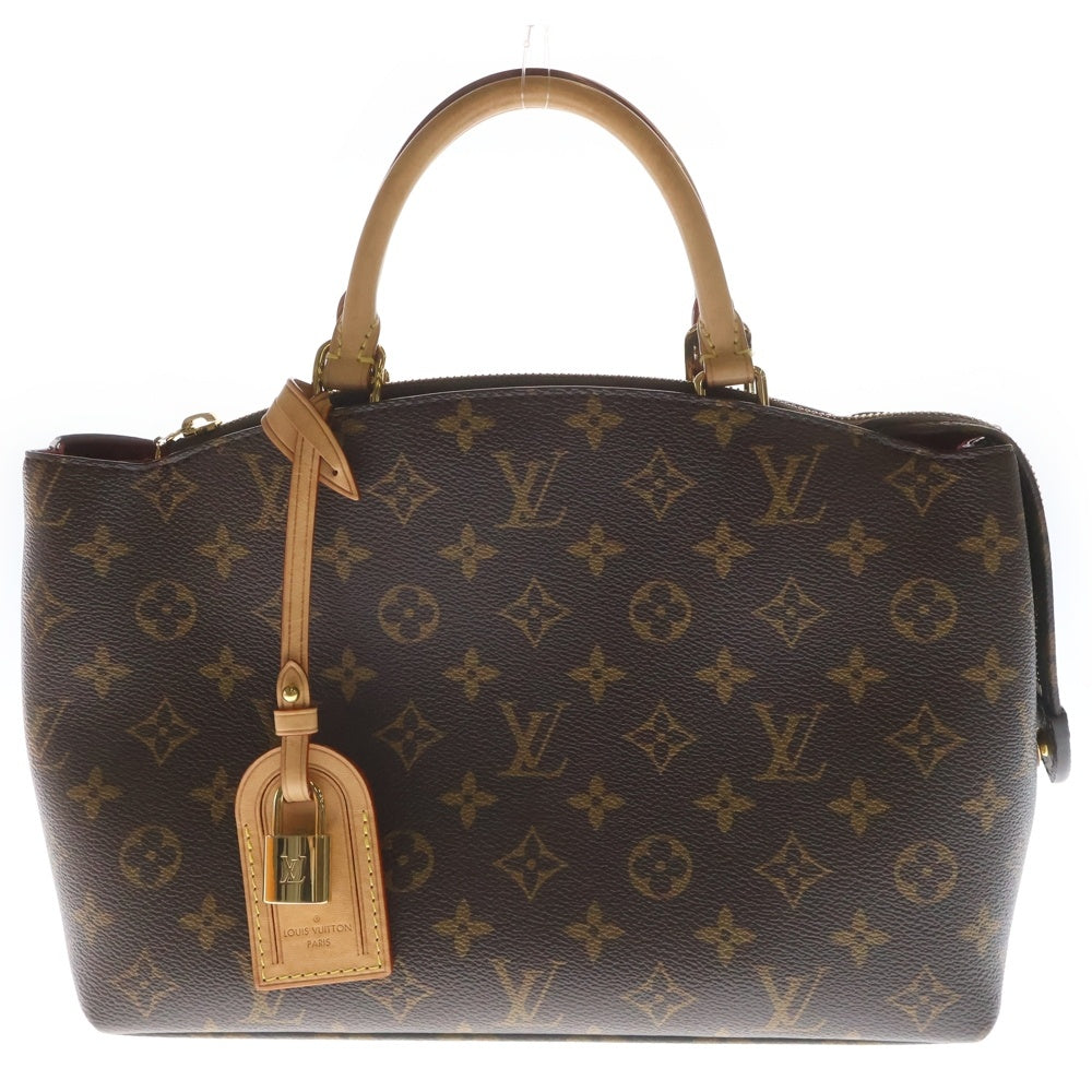 LOUIS VUITTON(ルイヴィトン) モノグラム プティ パレPM ハンドバッグ ブラウン PVCレザー M45900 レディース