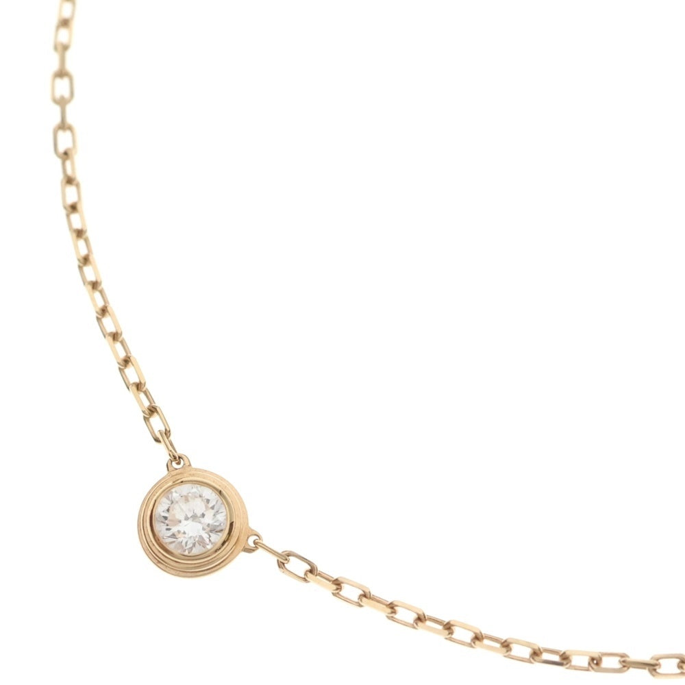 Cartier(カルティエ) ダムールネックレス ラージ ペンダント チェーン ピンクゴールド Au750 2.8g レディース