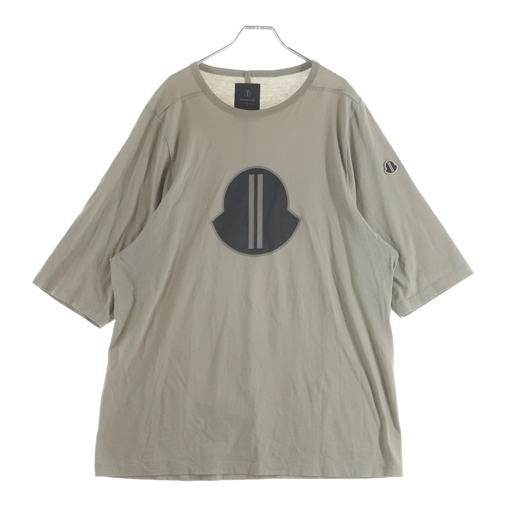 MONCLER(モンクレール) ×リックオウエンス 2023AW SS LEVEL Tシャツ カーキ #M I209N8C00001