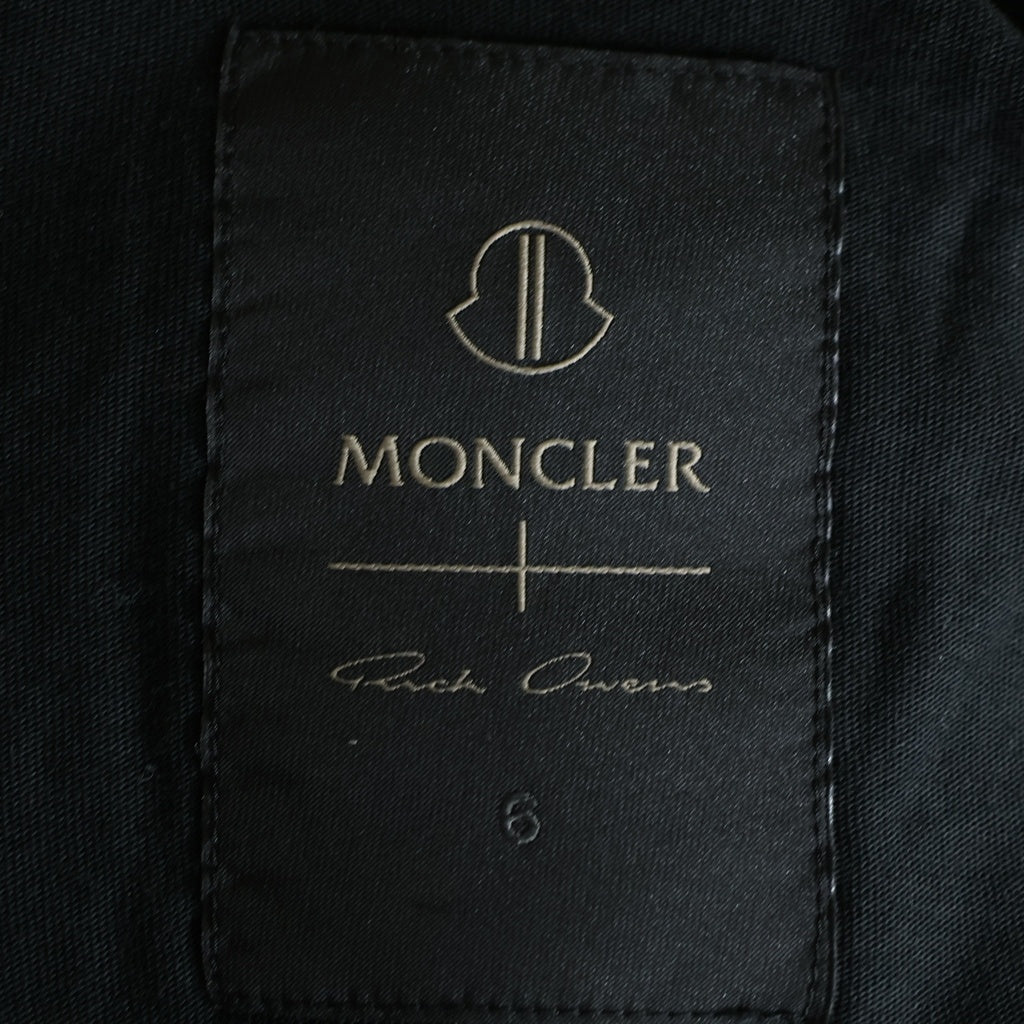 MONCLER(モンクレール) ×リックオウエンス 2023AW スウェットハーフパンツ ブラック #M I209N8H00001