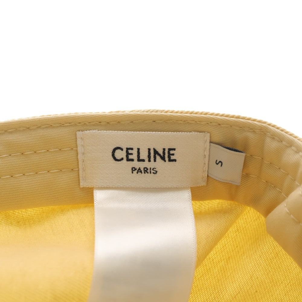CELINE(セリーヌ) トリオンフ ベースボールキャップ 帽子 アイボリー ベージュ 2AUT6234X 02MC レディース