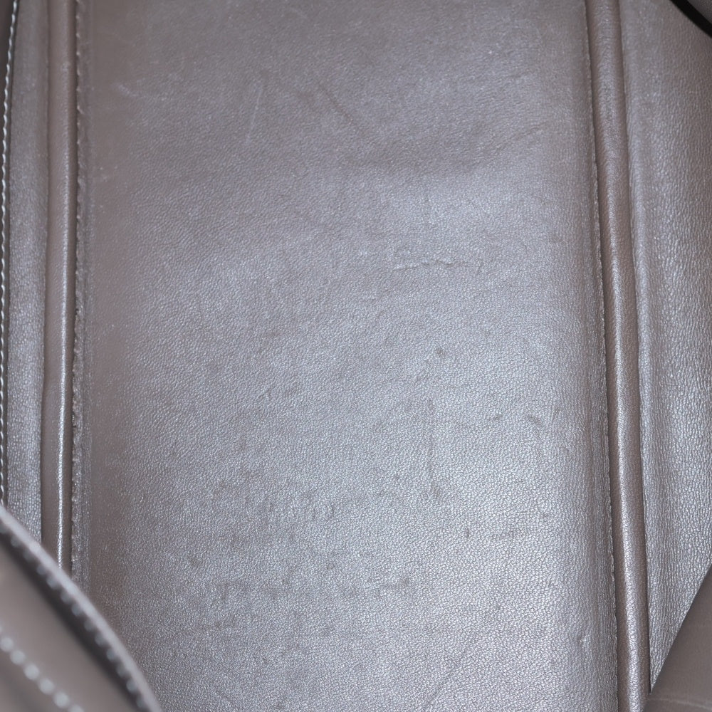 HERMES(エルメス) ボリード31 エトゥープ トリヨンクレマンス レザー 2WAY ハンド ショルダーバッグ シルバー金具 ベージュ T刻印 レディース