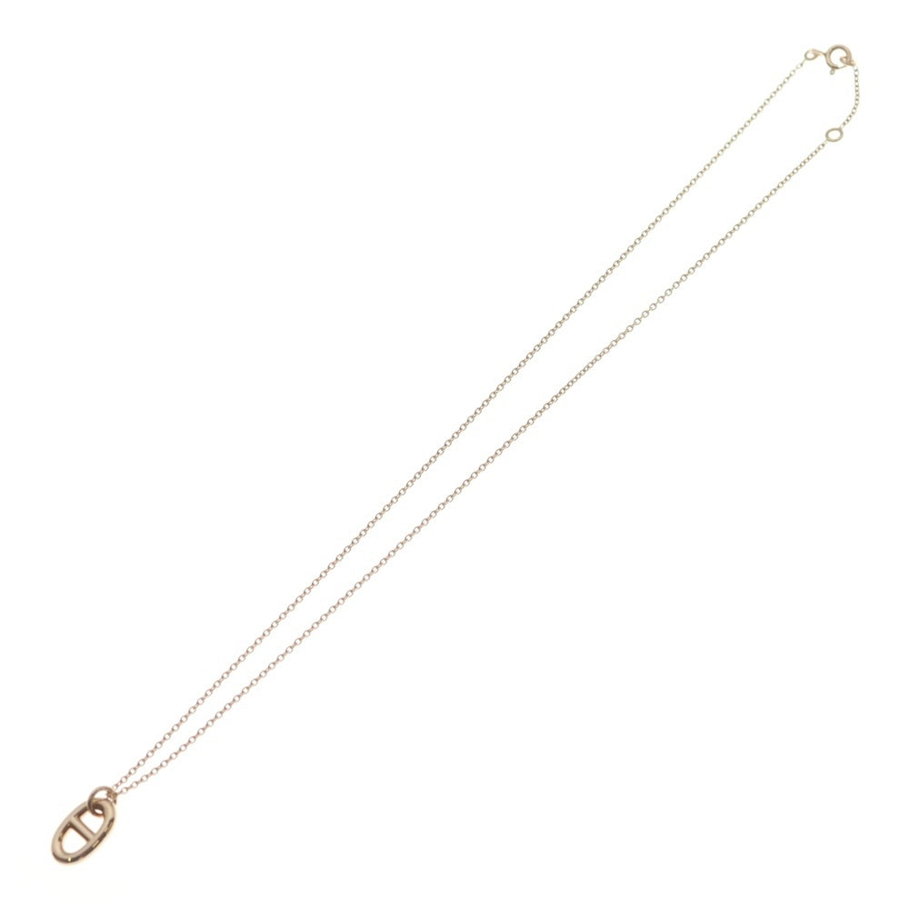 HERMES(エルメス) ファランドールPM ネックレス ペンダント チェーン ピンクゴールド Au750PG