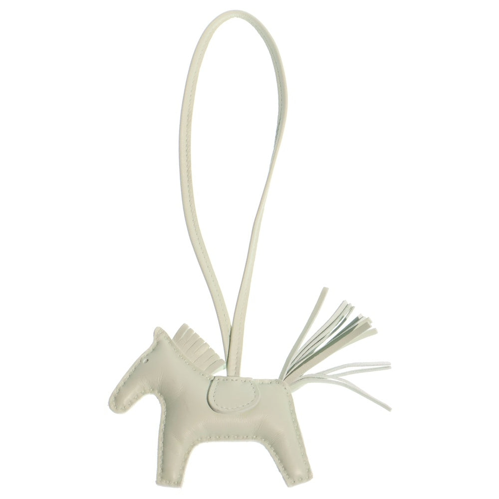 HERMES(エルメス) ロデオPM アニョーミロ バッグチャーム ライトグリーン レザー K刻印