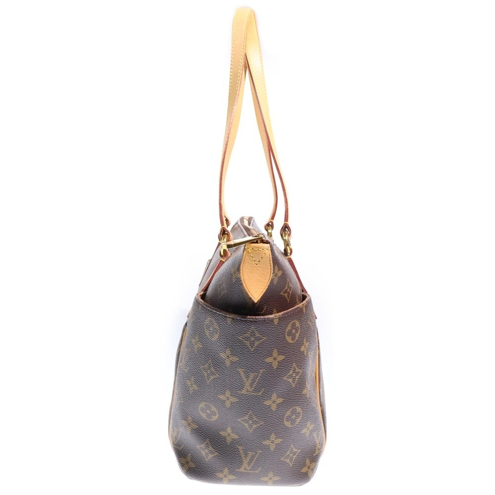 LOUIS VUITTON(ルイヴィトン) トータリーPM モノグラム PVC レザー ショルダー トートバッグ ゴールド金具 ブラウン M56688 レディース