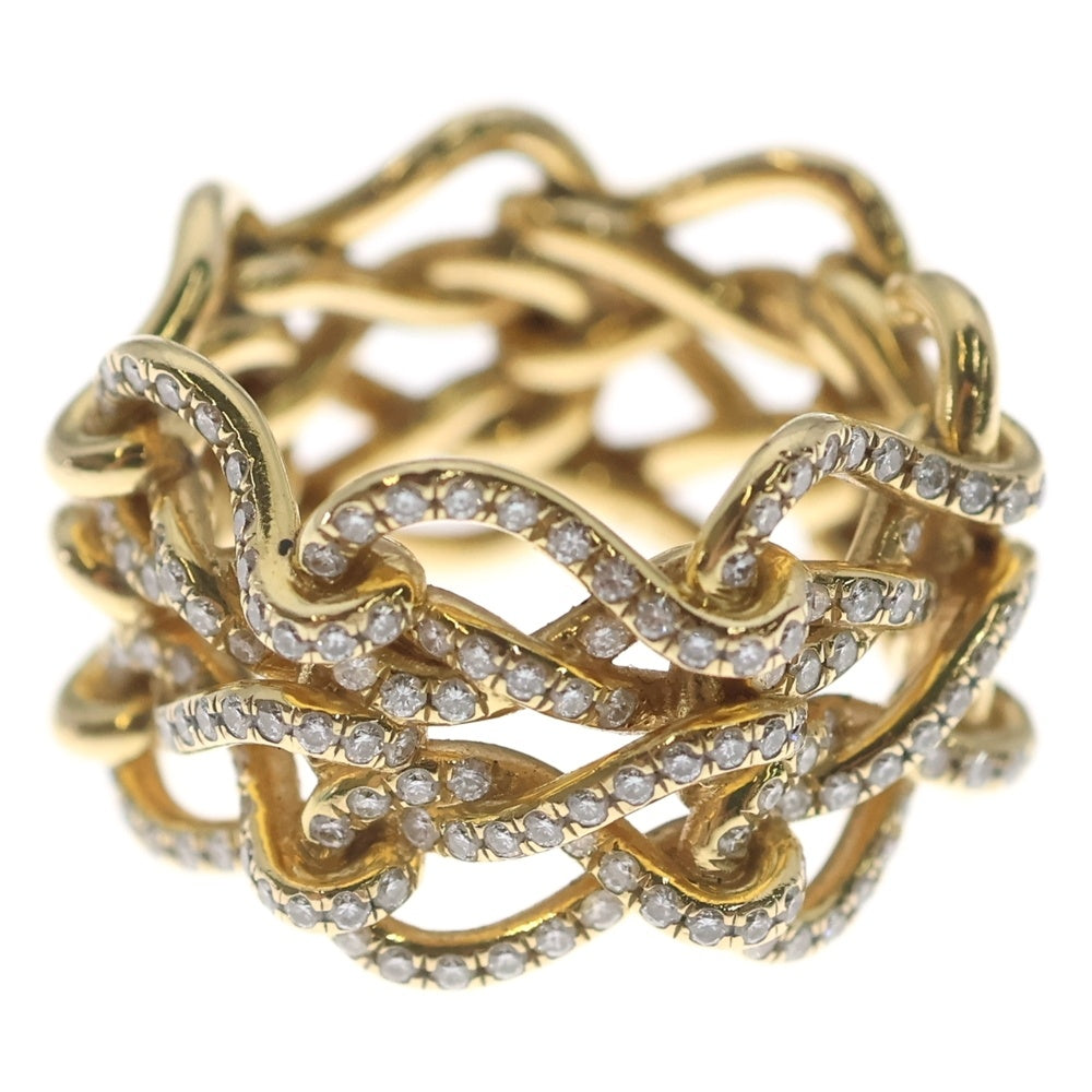 Cartier(カルティエ) アンフィニ ドゥ マイヨン リング ダイヤ Au750 