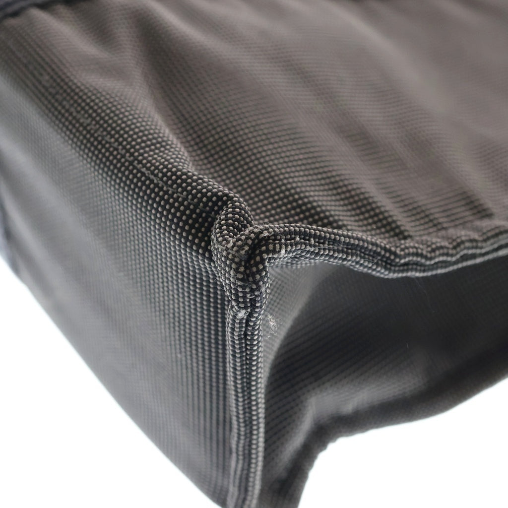 HERMES(エルメス) エールラインMM ハンドバッグ トートバッグ キャンバス グレー シルバー金具
