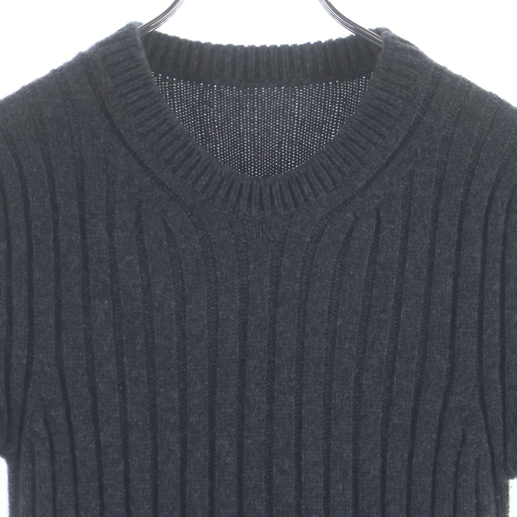 LOUIS VUITTON(ルイヴィトン) 22AW カシミヤニット モノグラム ミディアムワンピース グレー レディース RW222B TT8 FNKD87