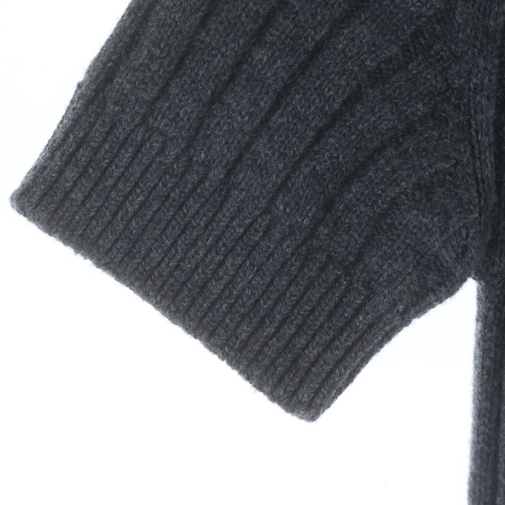 LOUIS VUITTON(ルイヴィトン) 22AW カシミヤニット モノグラム ミディアムワンピース グレー レディース RW222B TT8 FNKD87