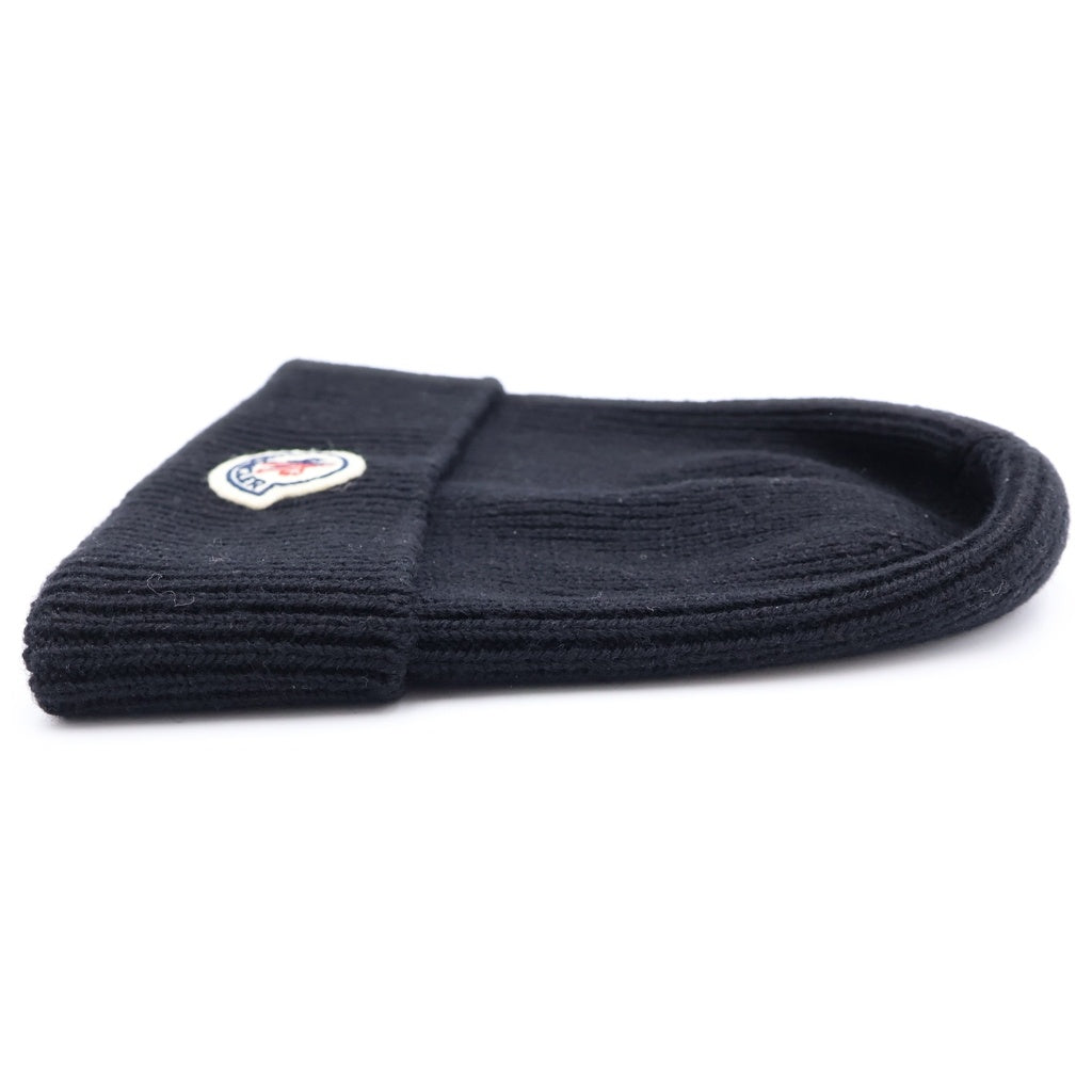 MONCLER(モンクレール) ウール ビーニー ニット帽 ブラック I20913870500 A9342