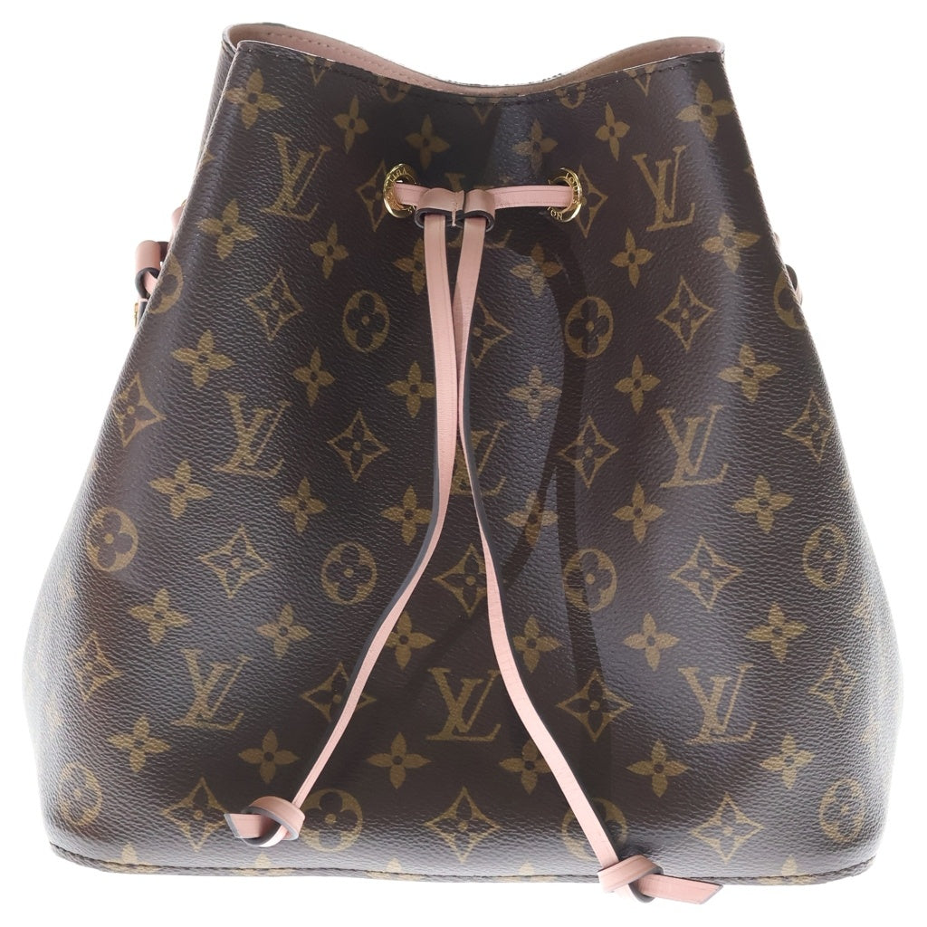 LOUIS VUITTON(ルイヴィトン) モノグラム ネオノエ ショルダーバッグ ローズプードル ブラウン PVCレザー RFID M44022 レディース