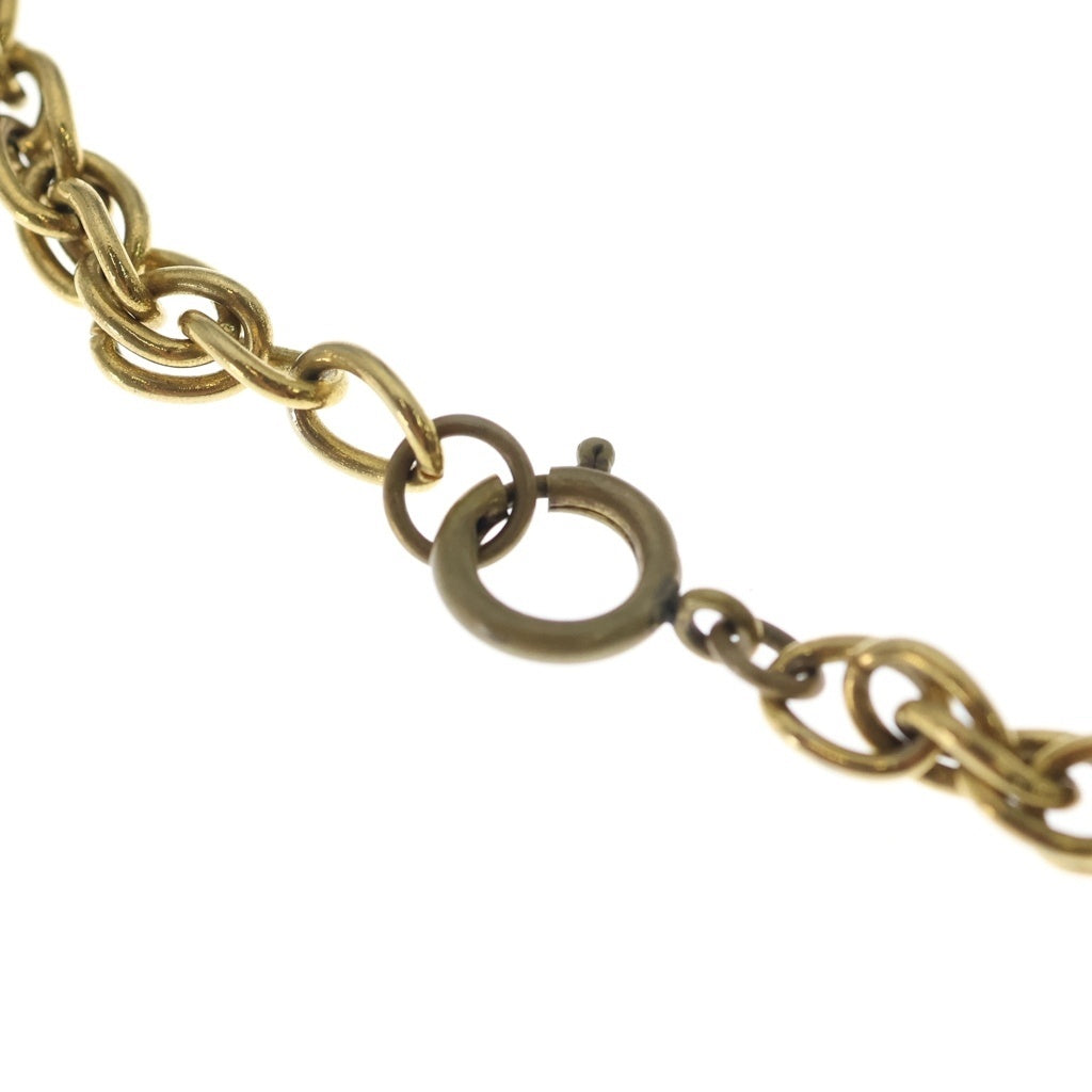 CHANEL(シャネル) パゴダ モチーフ チェーンネックレス ゴールド金具 レディース