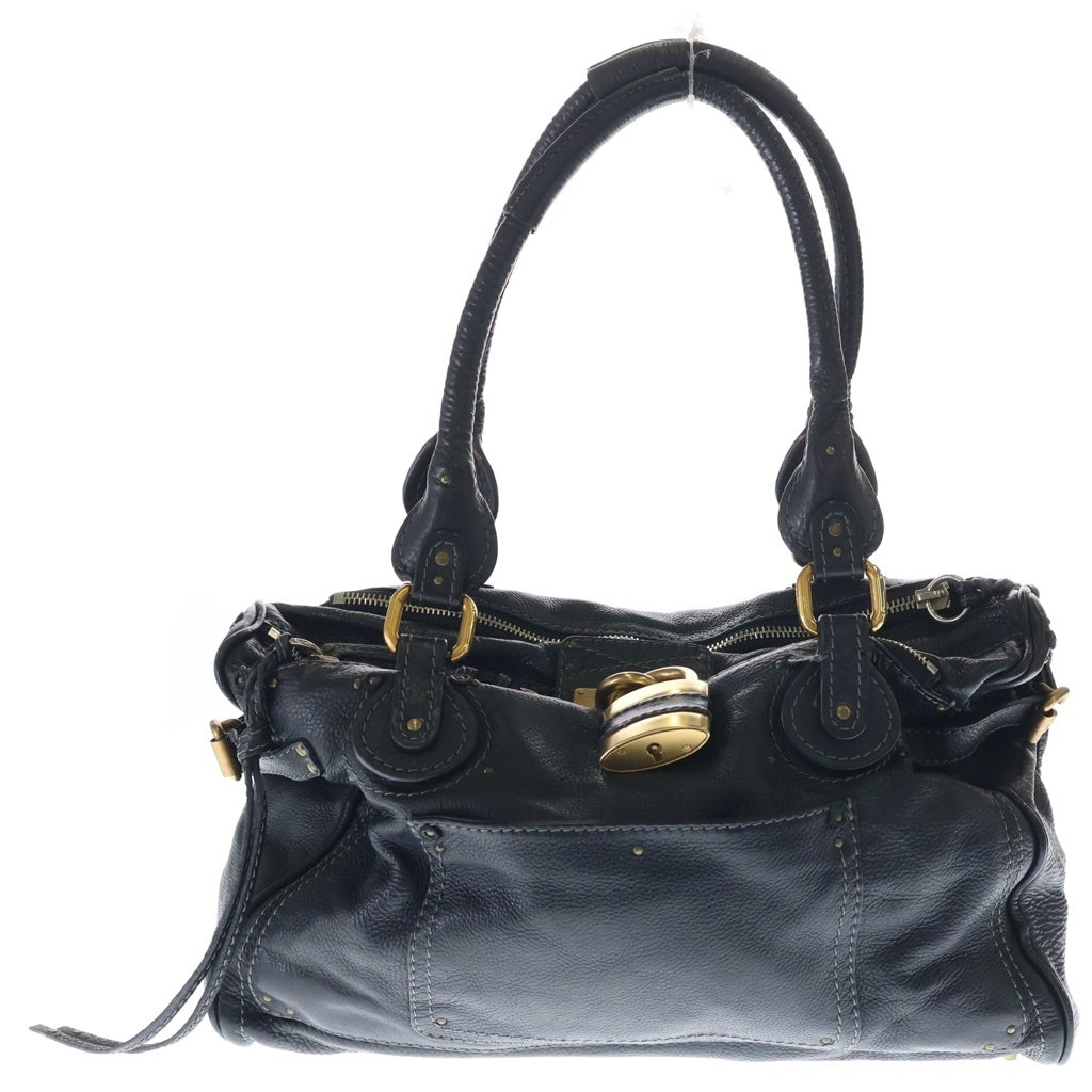 Chloe(クロエ) パディントン ハンドバッグ ボストンバッグ ブラック
