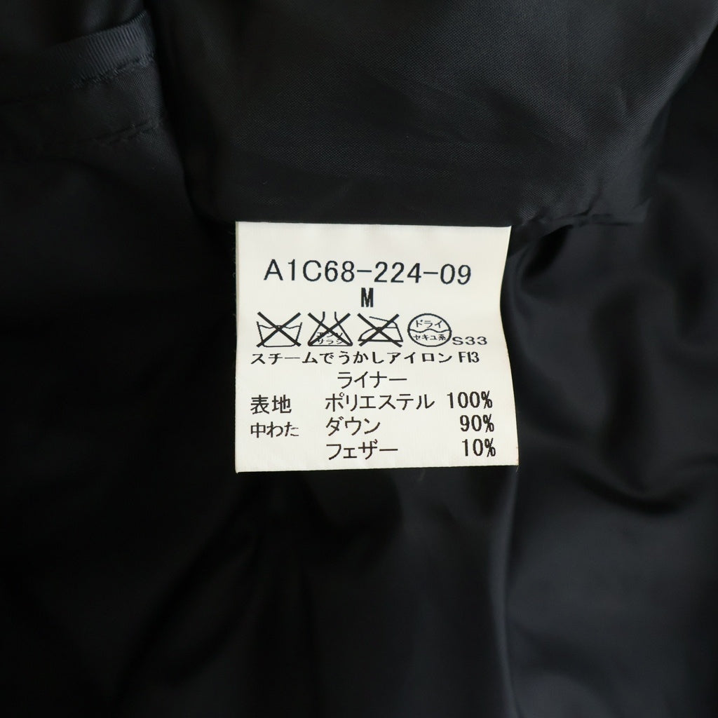BURBERRY BLACK LABEL(バーバリー ブラックレーベル) ホワイトグースダウン ダウンジャケット ブラック BMP12-524-09 レディース