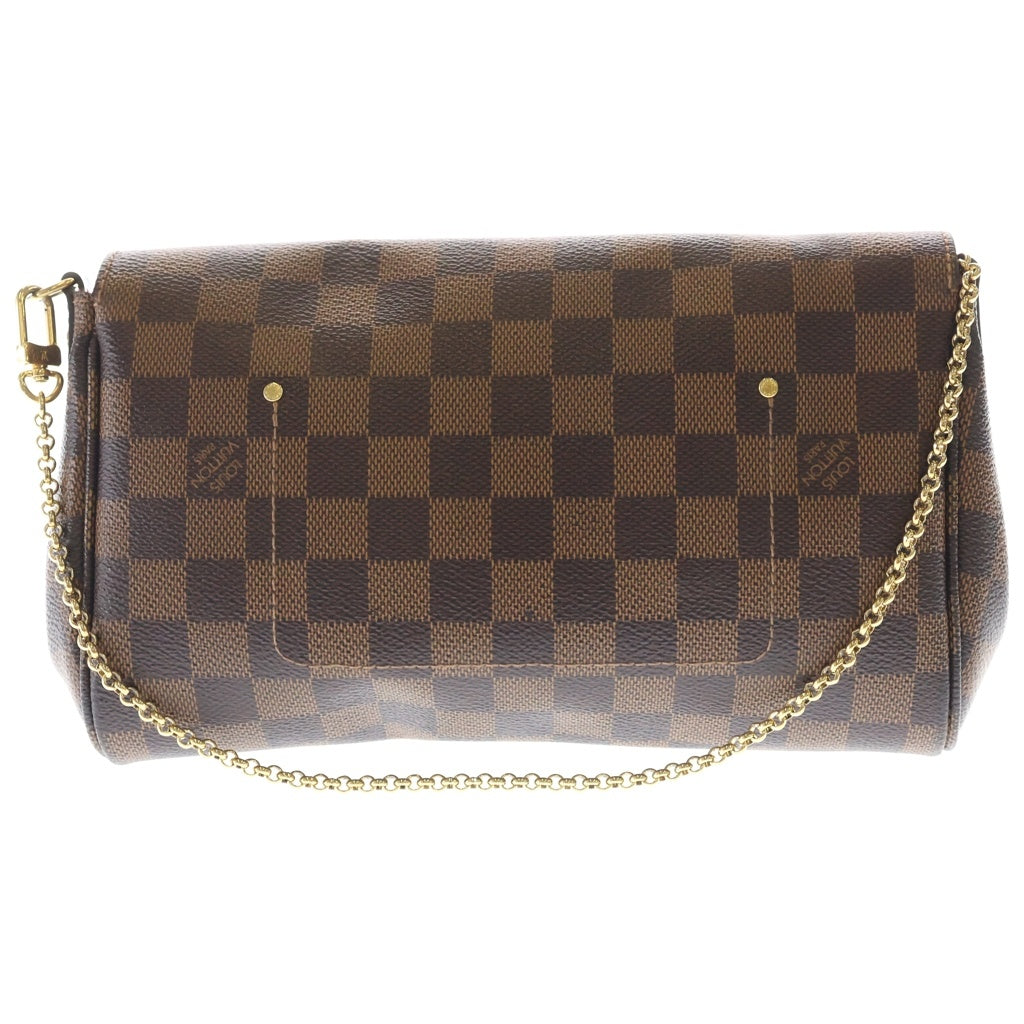 LOUIS VUITTON(ルイヴィトン) ダミエ フェイボリットMM 2WAY クラッチバッグ ショルダーバッグ N41129 ブラウン レディース
