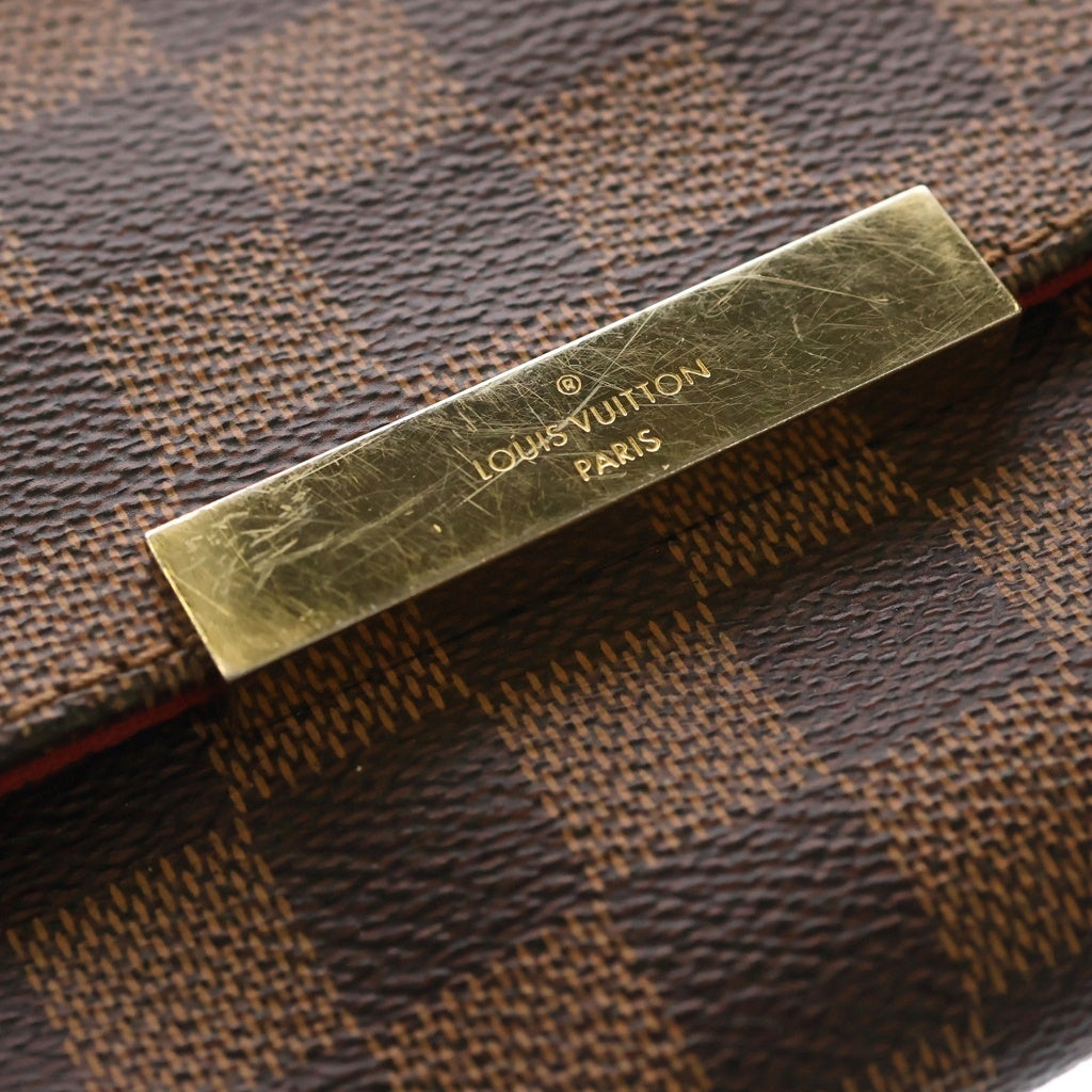 LOUIS VUITTON(ルイヴィトン) ダミエ フェイボリットMM 2WAY クラッチバッグ ショルダーバッグ N41129 ブラウン レディース