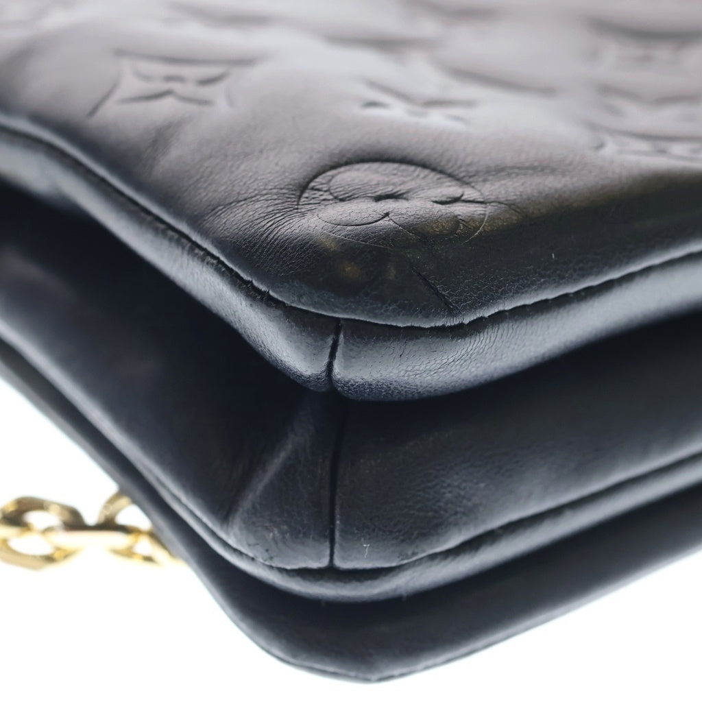 LOUIS VUITTON(ルイヴィトン) ポシェットクッサン モノグラム 2WAYクラッチバッグ ショルダーバッグ ブラック M82116 レディース