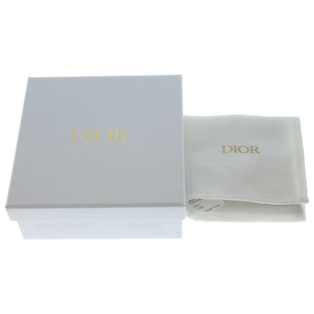 Christian Dior(クリスチャンディオール) Clair D Lune ラインストーン フェイクパール ネックレス ペンダント チェーン ピンクゴールド GP レディース