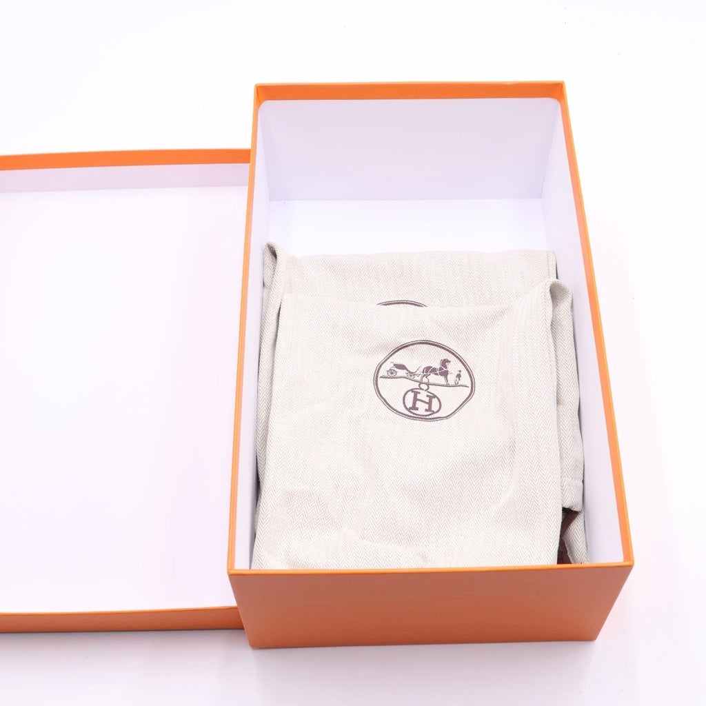 HERMES(エルメス) Chypre シプレ サンダル カーフレザー ブラック RB2222000 ZH4152411