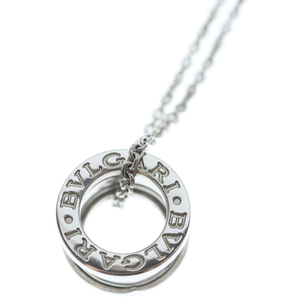 BVLGARI(ブルガリ) ビーゼロワン ネックレス ペンダント チェーンホワイトゴールド 750WG レディース