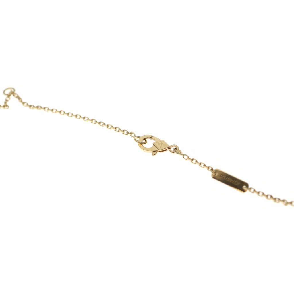 Van Cleef & Arpels(ヴァンクリーフアンドアーペル) ヴィンテージアルハンブラ オニキス Au750 K18YG ネックレス VCARA45800 イエローゴールド/ブラック レディース