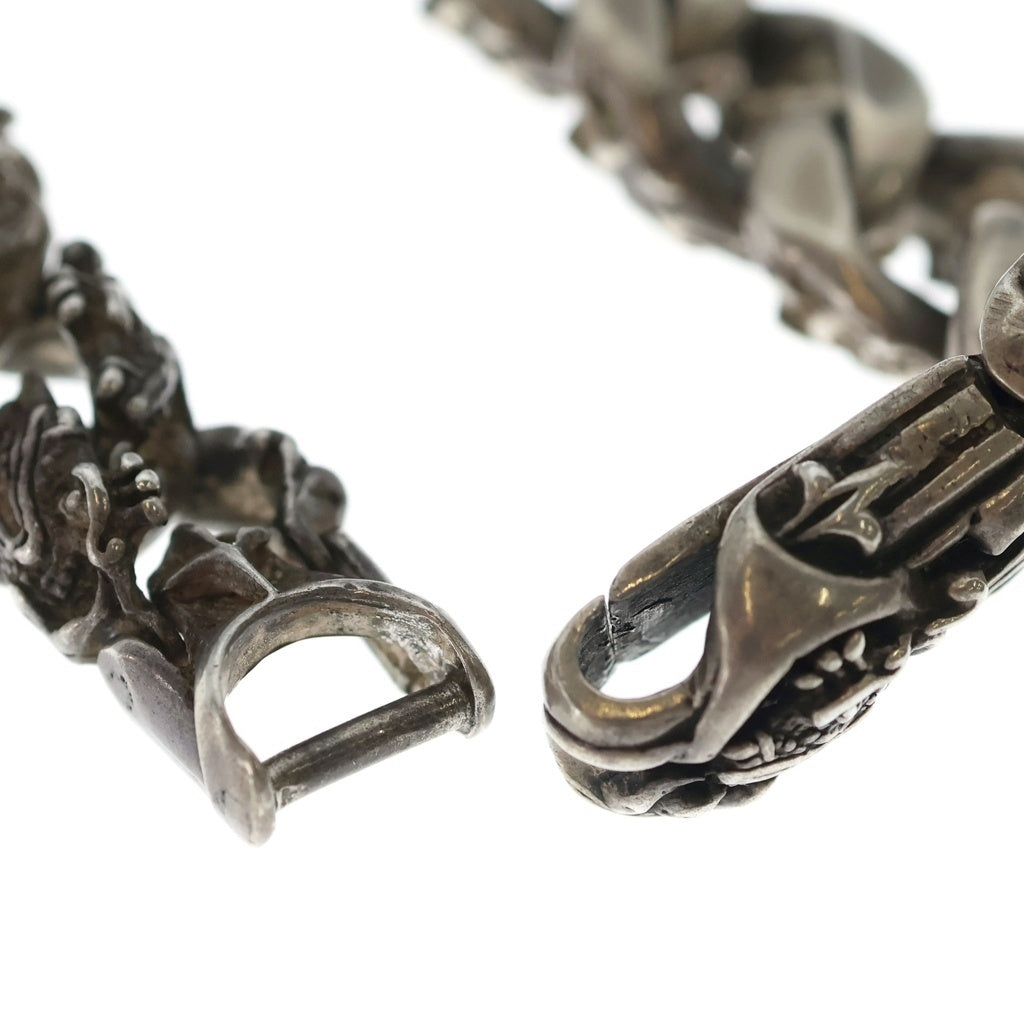 Leathers and Treasures(レザーズアンドトレジャーズ) Dragon Rink Bracelet ドラゴン リンク ブレスレット シルバー