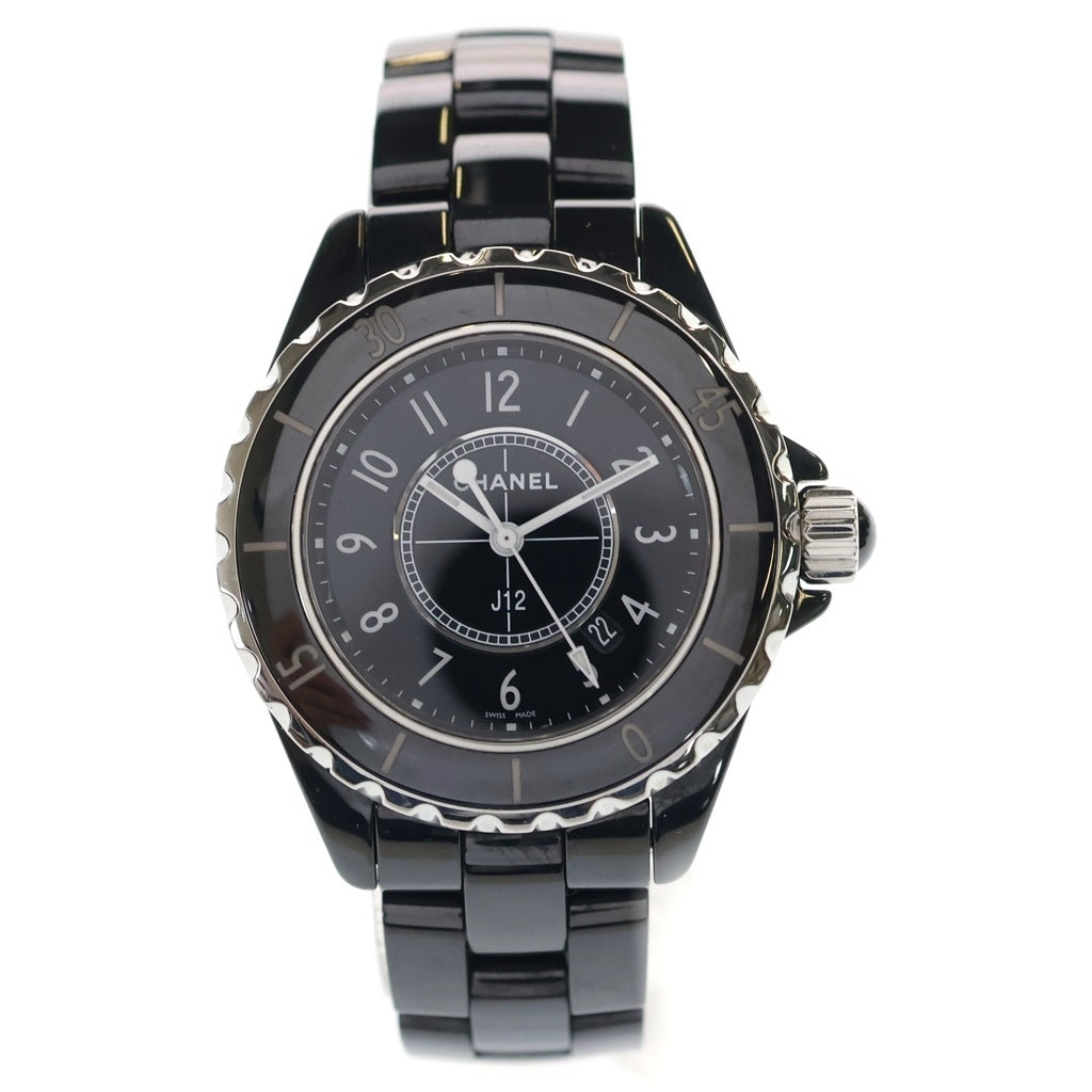 CHANEL(シャネル) J12 SE/QZ ブラックセラミック クォーツ 腕時計 H0682 黒文字盤
