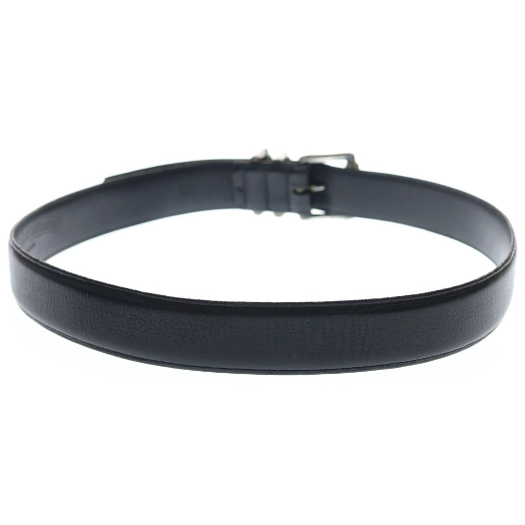 CHROME HEARTS(クロムハーツ) BLT ROLLER 3PC1.5inch 3PCローラーバックル レザーベルト シルバー BCA357