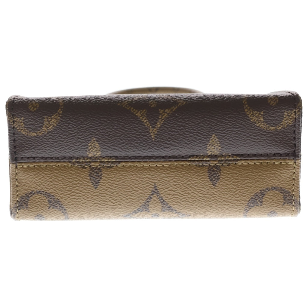 LOUIS VUITTON(ルイヴィトン) モノグラムリバース オンザゴーBB PVC レザー 2WAY ハンドバッグ ショルダーバッグ M46839 ブラウン レディース
