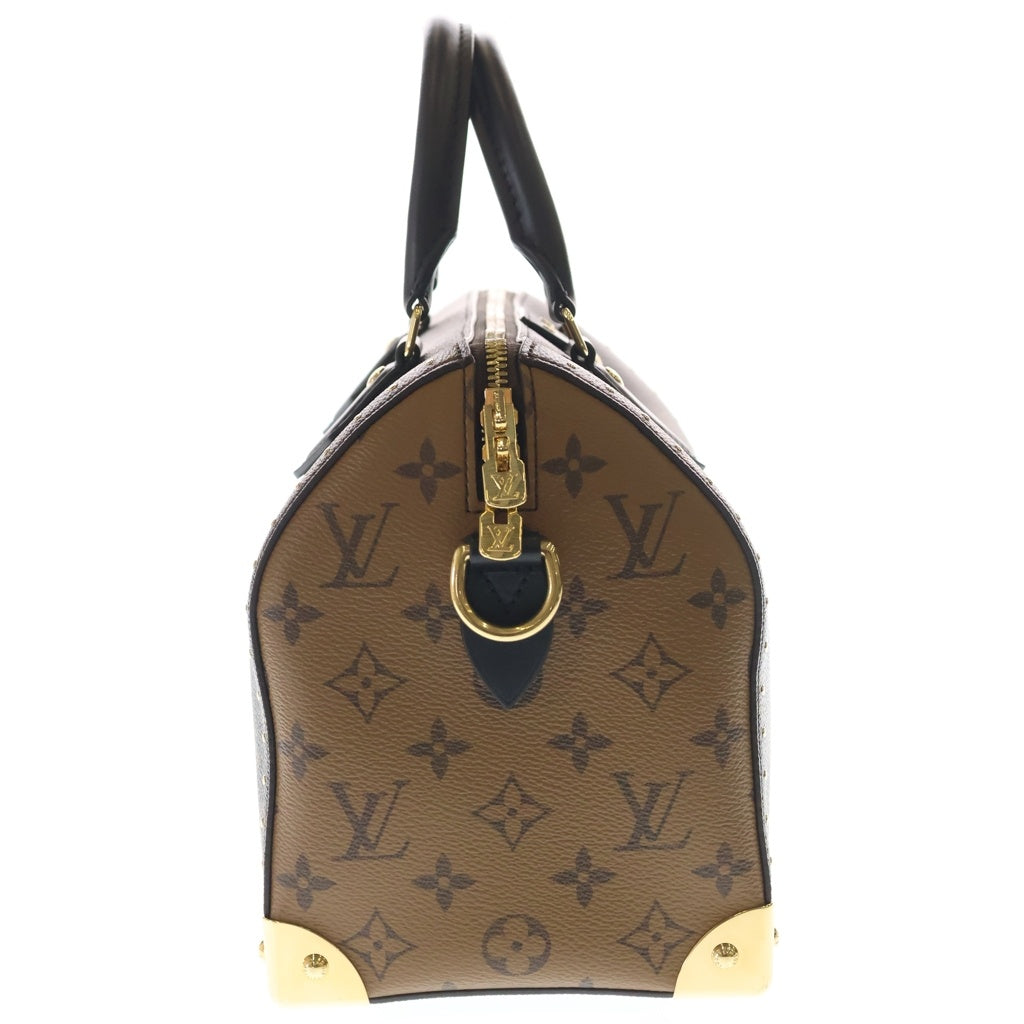 LOUIS VUITTON(ルイヴィトン) モノグラム スピーディ・トランク 25 ハンドバッグ ブラウン M26181 RFID レディース