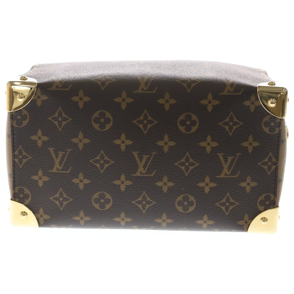 LOUIS VUITTON(ルイヴィトン) モノグラム スピーディ・トランク 25 ハンドバッグ ブラウン M26181 RFID レディース