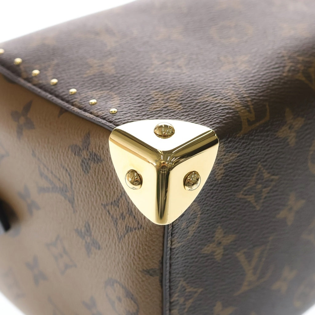 LOUIS VUITTON(ルイヴィトン) モノグラム スピーディ・トランク 25 ハンドバッグ ブラウン M26181 RFID レディース