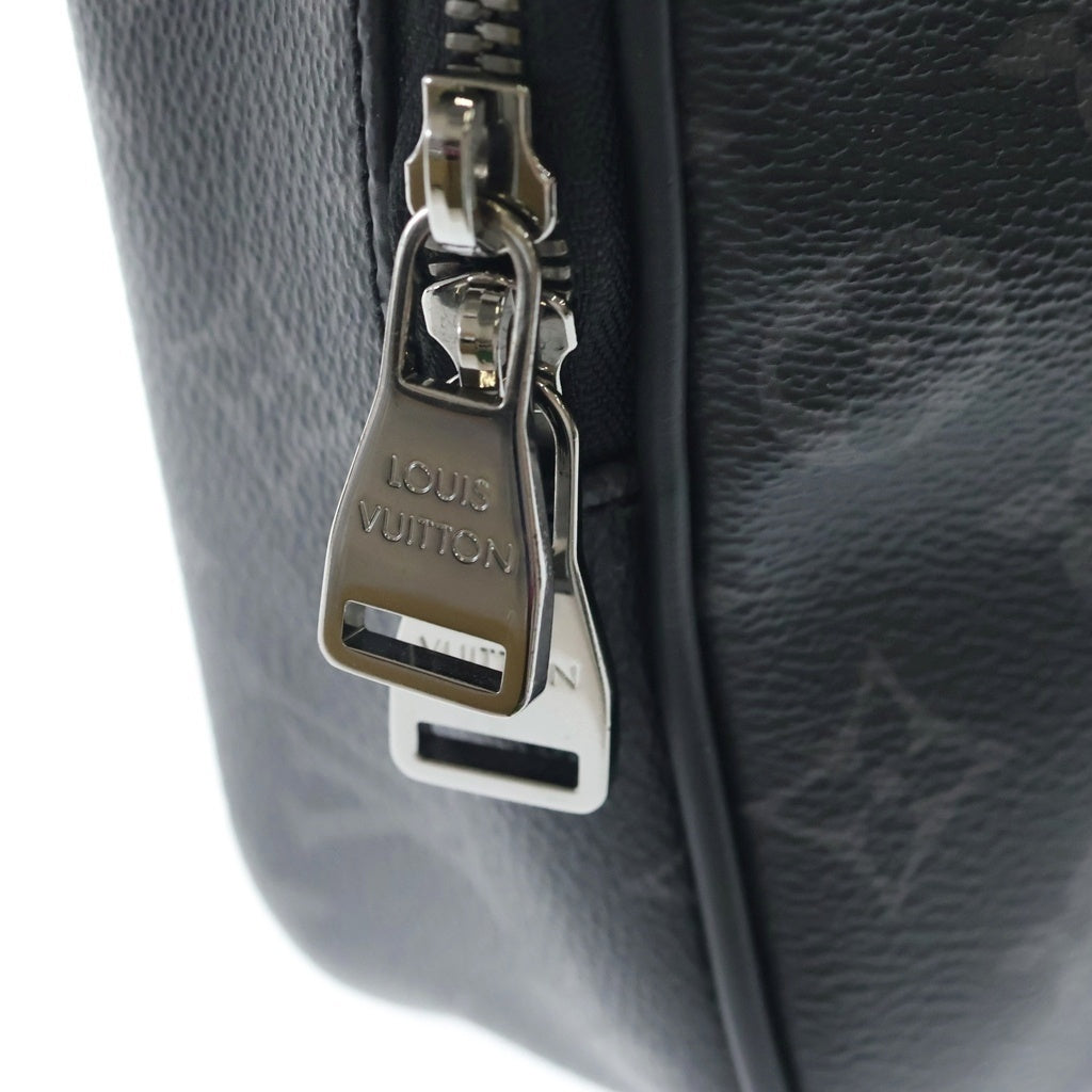 LOUIS VUITTON(ルイヴィトン) モノグラムエクリプス バムバッグ ショルダーバッグ ハンドバッグ ブラック レザー×PVC M42906 シルバー金具