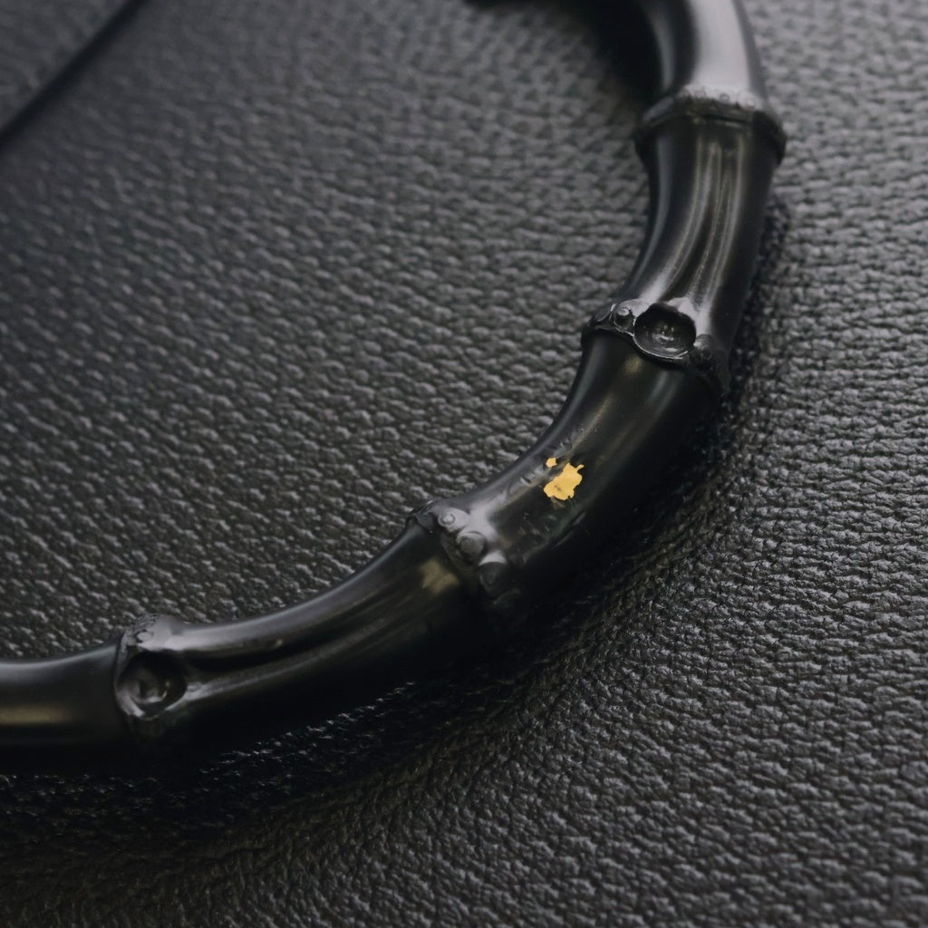 GUCCI(グッチ) バンブー ダイアナ ラージ ハンドバッグ トートバッグ ショルダーバッグ ブラック レザー 703218 ブラック金具 レディース