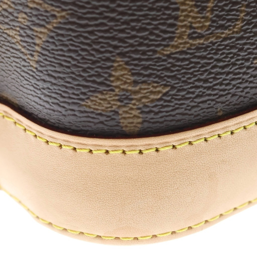 LOUIS VUITTON(ルイヴィトン) モノグラム アルマBB 2WAYバッグ ハンドバッグ ショルダーバッグ ブラウン レザー PVC M53152 ゴールド金具 レディース