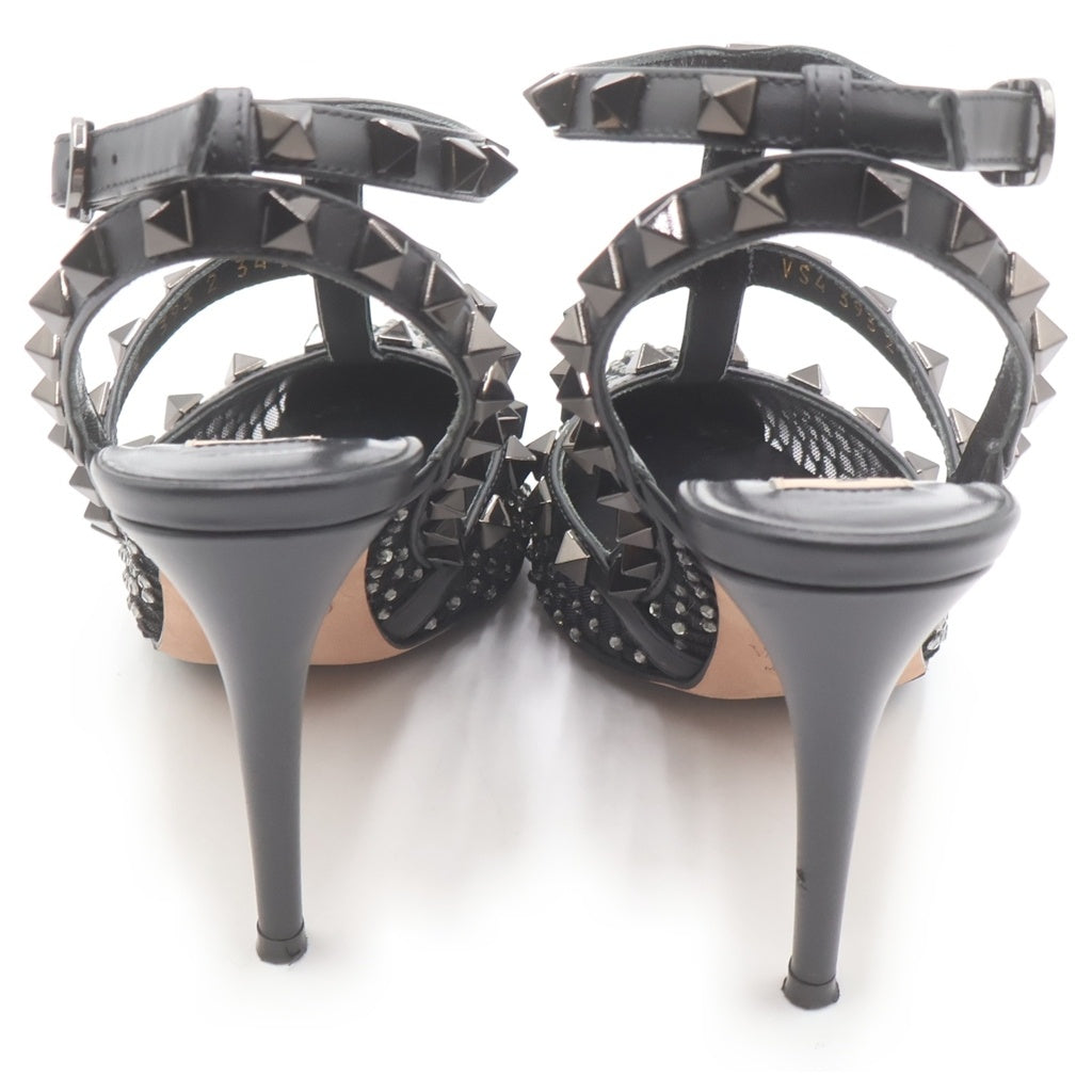 VALENTINO GARAVANI(ヴァレンチノガラヴァーニ) Rockstud ロックスタッズ パンプス シューズ ブラック 4W2S0393 レディース
