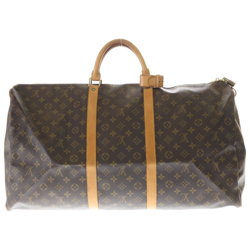 LOUIS VUITTON(ルイヴィトン) モノグラム キーポル60 ボストンバッグ ブラウン PVC レザー M41422