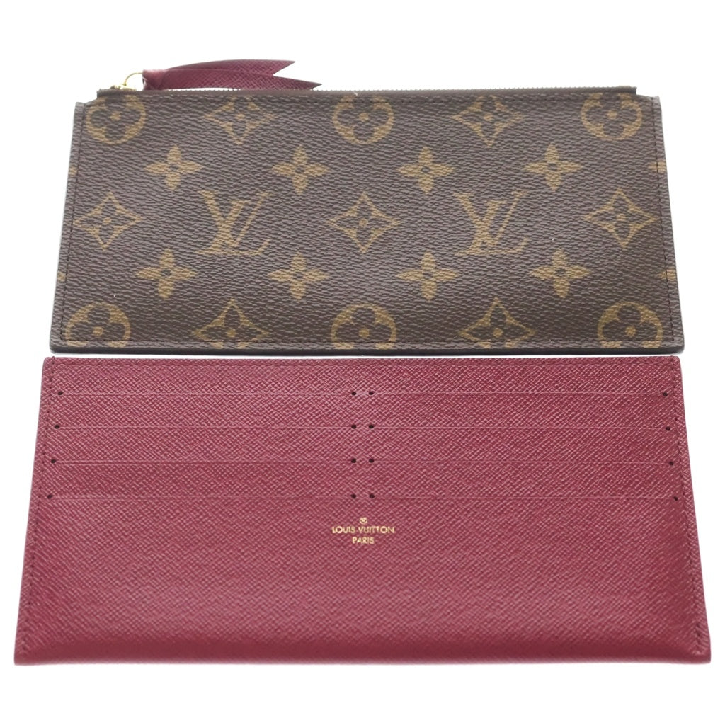 LOUIS VUITTON(ルイヴィトン) モノグラム ポシェットフェリシー ショルダーバッグ ブラウン PVCレザー M81896 RFID レディース