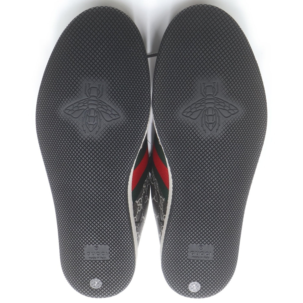 GUCCI(グッチ) GGスプリーム スクリーナー スニーカー ブラック #7 763235