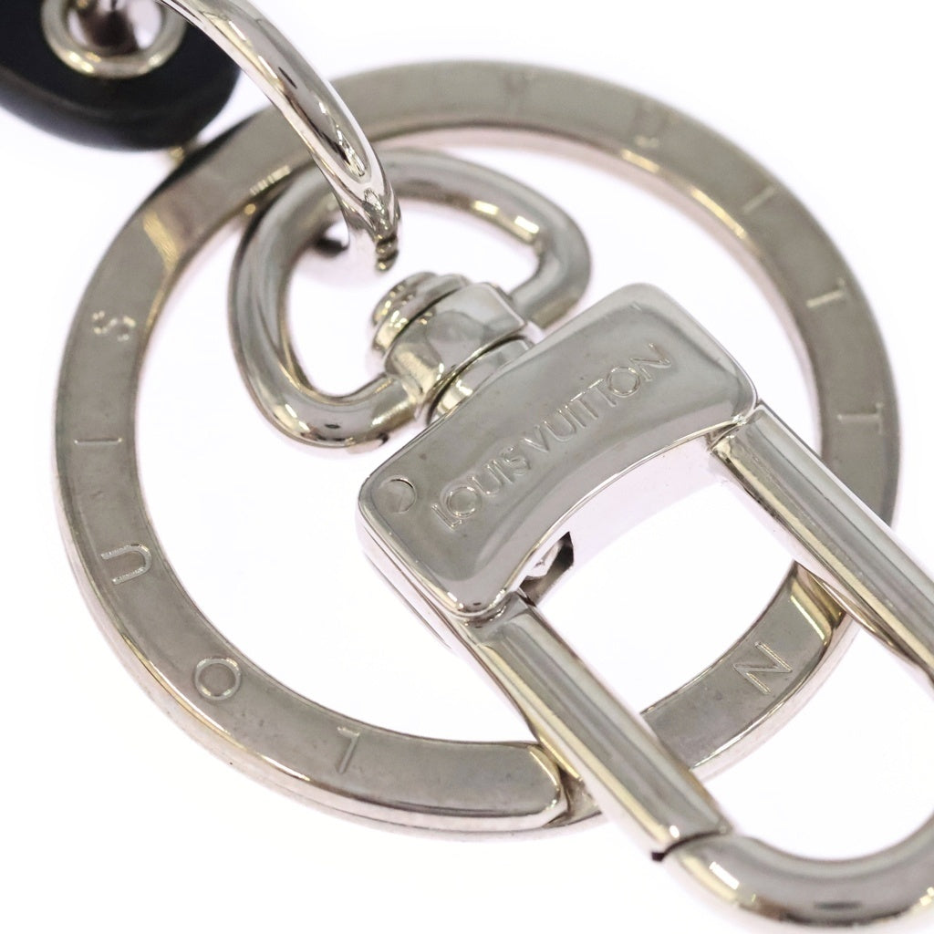 LOUIS VUITTON(ルイヴィトン) NIGOコラボ モノグラム ポルト クレ・LV MADE タイガー バッグチャーム イエロー MP3221 シルバー金具 レディース